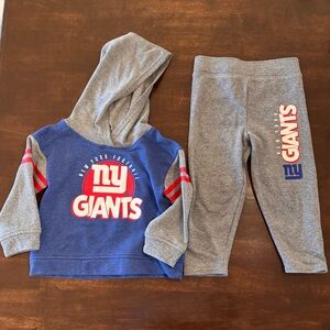 NFL Girls Giants Hoodie and Joggers